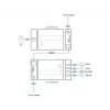 ATEN UCE33100 Extensor de red transmisor y receptor de red Negro