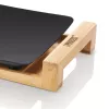 Placa de cocina Princess 103026 Table Chef Pure Black aluminio bambú negro 220W