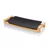 Placa de cocina Princess 103026 Table Chef Pure Black aluminio bambú negro 220W