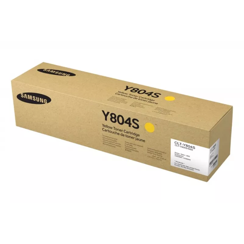Samsung CLT-Y804S cartucho de tóner 1 unidad original amarillo