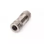 Digitus CAT 6A M12 X-coded Conector hembra (Female), IP67, montaje en campo