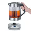 Hervidor de agua Severin 1,7 L 3000 W negro acero inoxidable