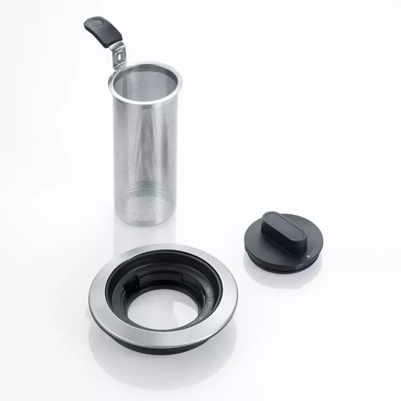 Hervidor de agua Severin 1,7 L 3000 W negro acero inoxidable