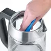 Hervidor de agua Severin 1,7 L 3000 W negro acero inoxidable