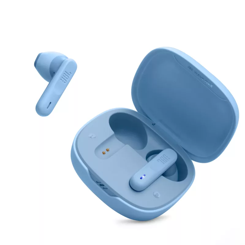 JBL Wave Flex Auriculares True Wireless Stereo (TWS) In-Ear Llamadas/Música/Deporte/Uso diario Bluetooth Azul