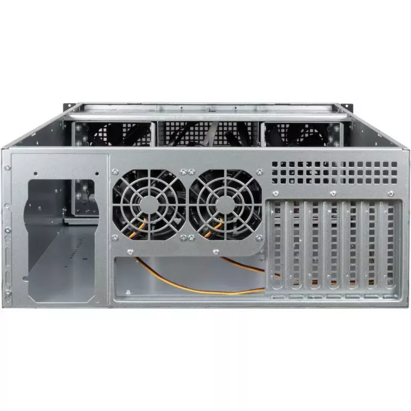Caja de servidor Inter-Tech 4U 40255 Rack Negro, Gris