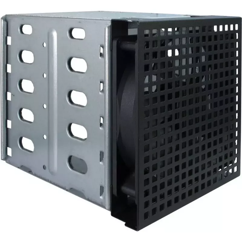 Caja de servidor Inter-Tech 4U 40255 Rack Negro, Gris