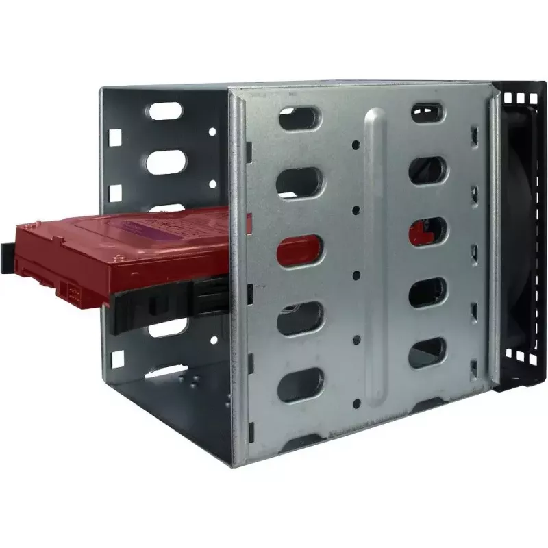 Caja de servidor Inter-Tech 4U 40255 Rack Negro, Gris