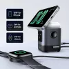 Cargador UGREEN 45775 — cargador rápido inalámbrico de CA para interiores, universal, 1× USB-C, negro/gris