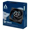 ARCTIC P8 Silent – Ventilador de 80 mm optimizado para presión, extra silencioso