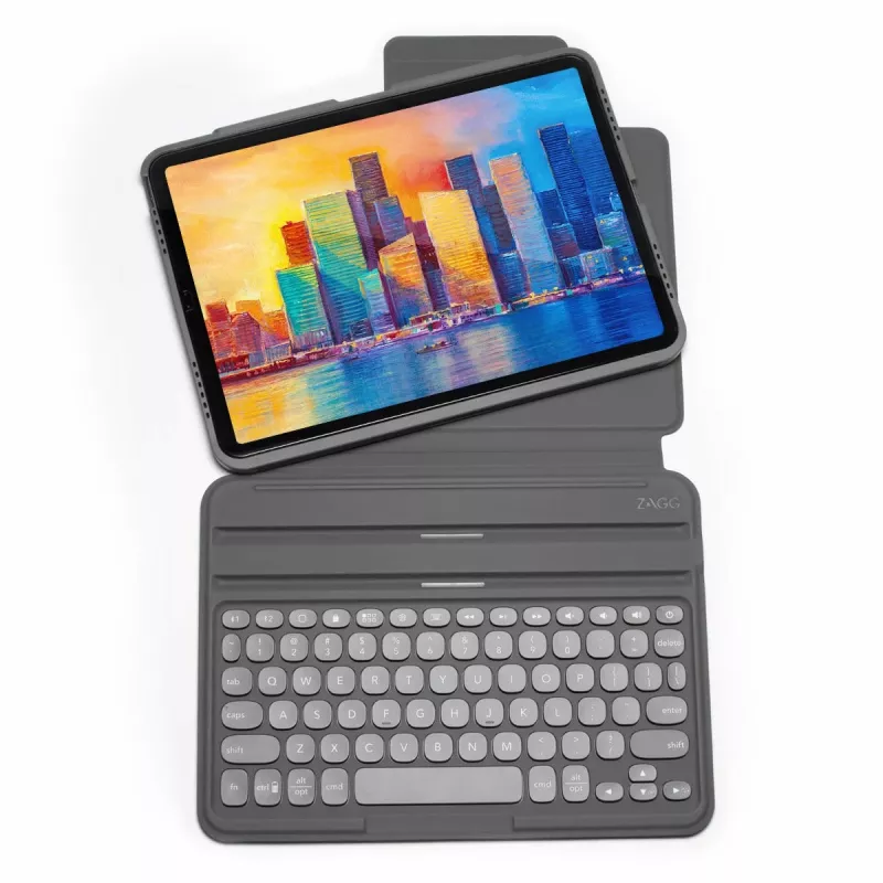 ZAGG Pro Keys Teclado para Apple iPad Pro 11 (M4/M5), Charcoal, distribución UK