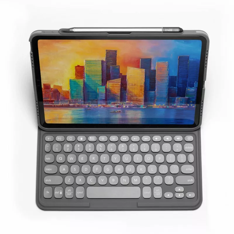 ZAGG Pro Keys Teclado para Apple iPad Pro 11 (M4/M5), Charcoal, distribución UK