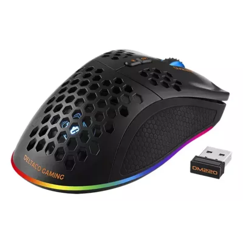 Ratón Deltaco GAM-120 RF inalámbrico USB Type-A