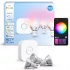 Philips Hue White and Colour Ambience Essential Starter-Kit: 3 bombillas inteligentes GU10 (345 lm)