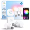 Kit de iluminación inteligente Philips Hue White and Colour Ambience Essential – 3 bombillas inteligentes E27, 806 lm, 8 W, Bluetooth/Zigbee