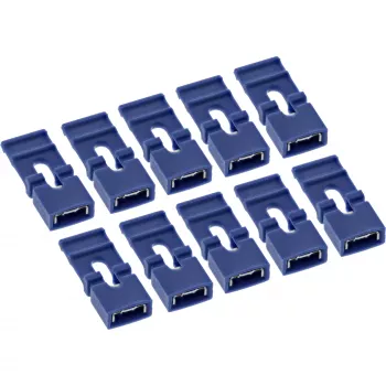 InLine Jumper con lengüeta, 10 uds., para placas y tarjetas de interfaz de PC/servidor vintage