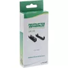 Desacoplador para disco duro InLine, antivibración, de 5,25 pulgadas a 3,5 pulgadas, negro