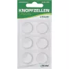 Pila de botón InLine CR2025 3V litio pack de 6