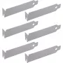 InLine tapas de perfil bajo PCI / PCI-E / ISA para ranuras de tarjetas de expansión, 6 uds.