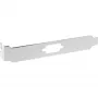 InLine chapa de ranura con hueco para conector hembra o macho Sub-D de 9 pines, 4 uds.