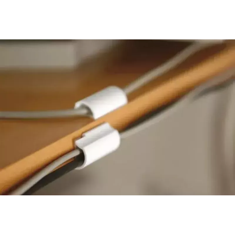 tesa Powerstrips Clip para cables 58035-00016, blanco, 5 uds.