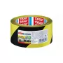 Cinta de balizamiento TESA 58133 negra amarilla 66 m