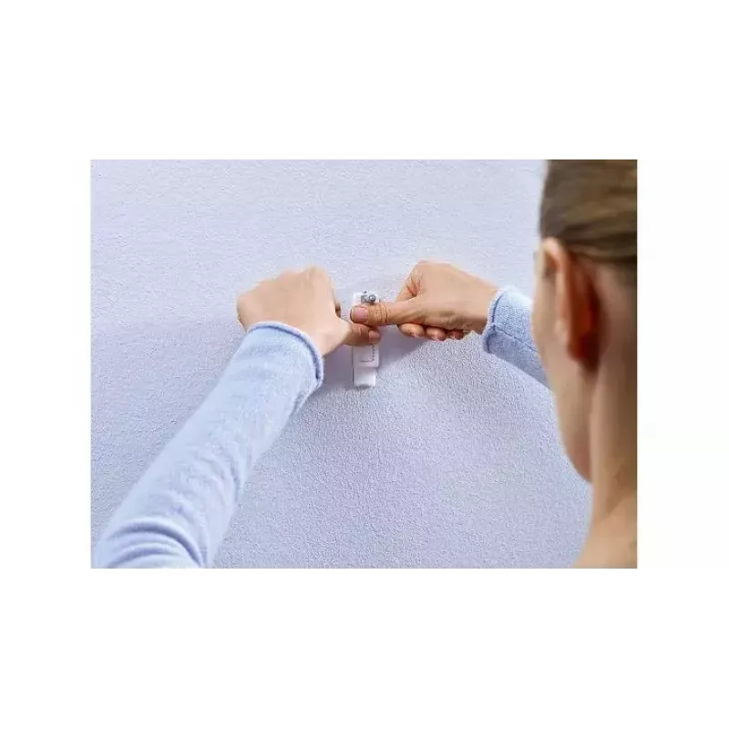 Ganchos universales TESA 77775 exterior blanco 2 uds.
