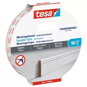 Cinta de montaje TESA 77743-00000-00 5 m blanco 19 mm