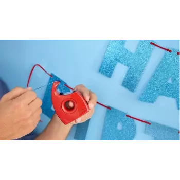 tesa Easy Cut Dispensador manual, rojo/azul, para rollos de hasta 19 mm x 33 m, vacío