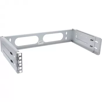 Rack plegable InLine 19 pulgadas, 2HE, 24-40cm de profundidad, gris