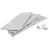 Rack plegable InLine 19 pulgadas, 2HE, 24–40 cm de profundidad, con tapa, gris