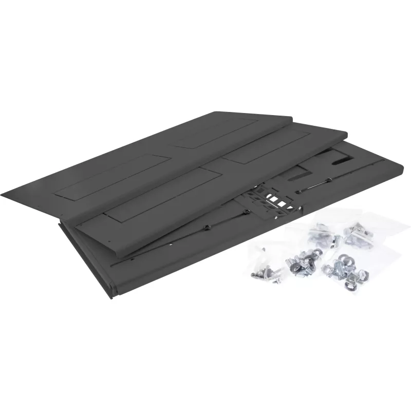Rack plegable para montaje en pared InLine 19 pulgadas 4U 24-40cm de profundidad negro
