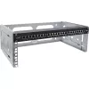 Rack de montaje en pared InLine 19 pulgadas 4HE 24–40 cm de profundidad gris