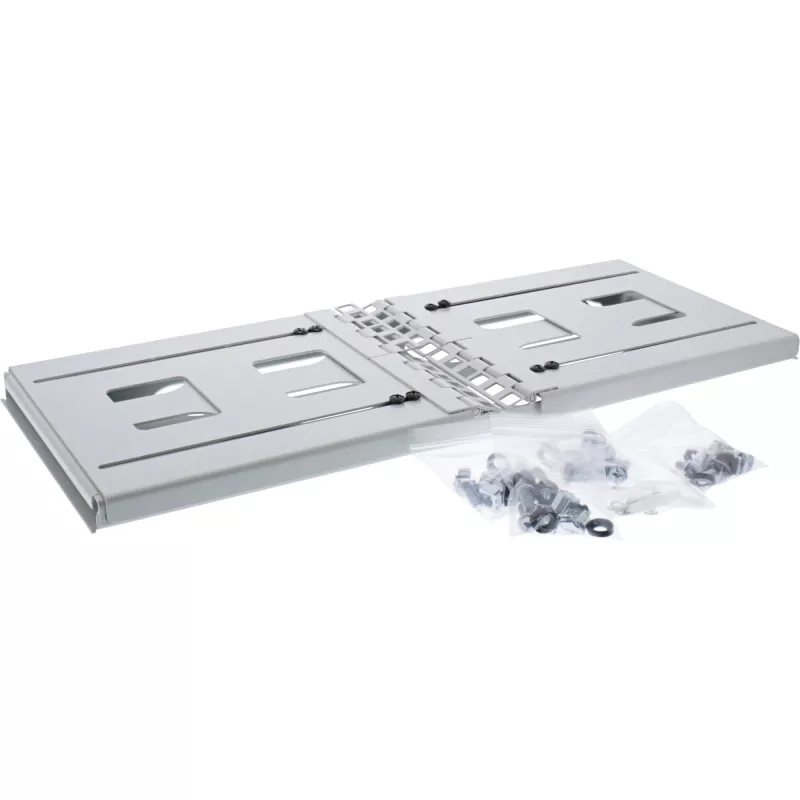 Rack de montaje en pared InLine 19 pulgadas 4HE 24–40 cm de profundidad gris