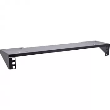 Rack InLine de 19 pulgadas para montaje bajo escritorio, 1HE, negro