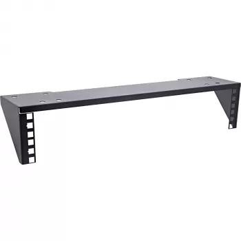 Rack InLine de 19 pulgadas para montaje bajo escritorio, 2HE, negro