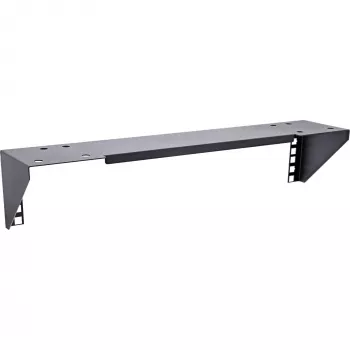 Rack InLine de 19 pulgadas para montaje bajo escritorio, 2HE, negro