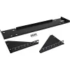 Rack InLine de 19 pulgadas para montaje bajo escritorio, 3HE, negro
