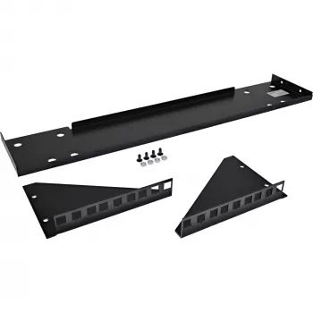 Rack InLine de 19 pulgadas para montaje bajo escritorio, 3HE, negro