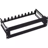 Caja de fusibles InLine 19106A 19 pulgadas acero negro 3U