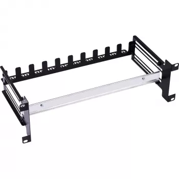 Caja de fusibles InLine 19106A 19 pulgadas acero negro 3U