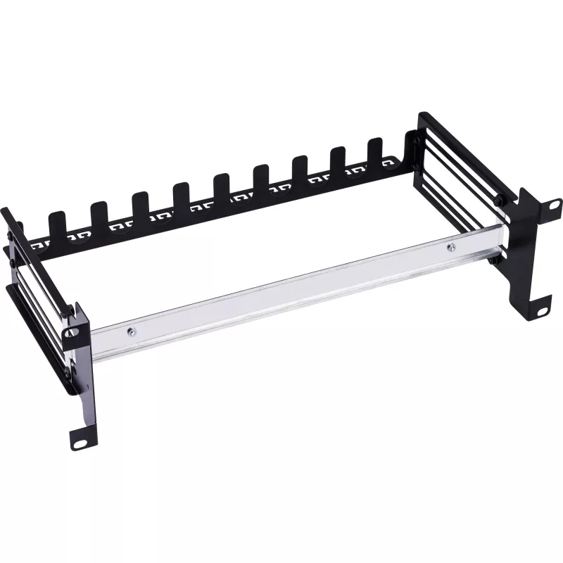 Caja de fusibles InLine 19106A 19 pulgadas acero negro 3U