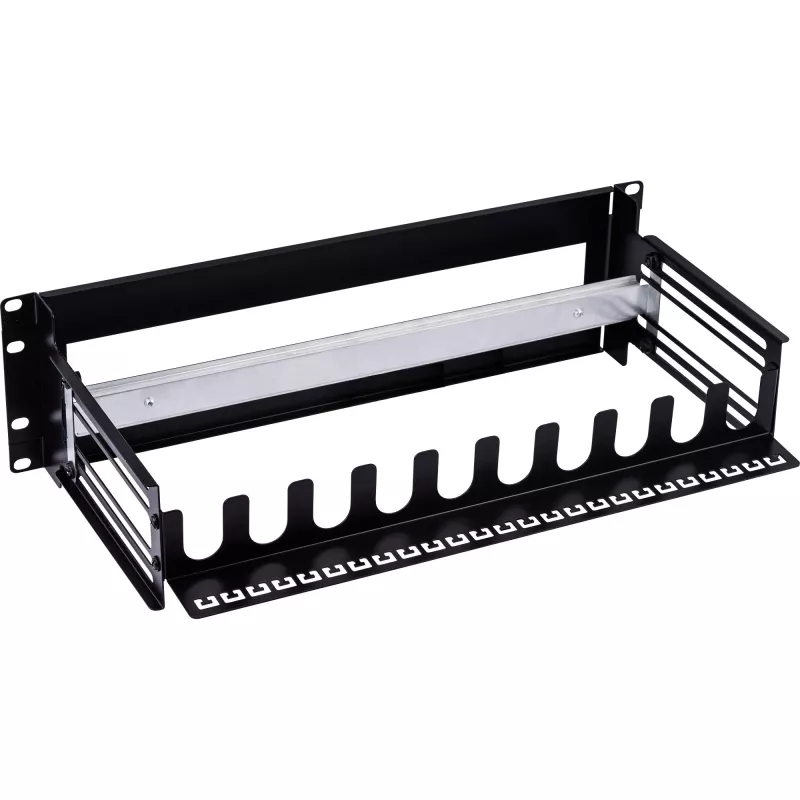 Caja de fusibles InLine 19106A 19 pulgadas acero negro 3U