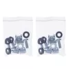 Regleta de fusibles InLine 19 pulgadas 3U, con carril DIN, negra