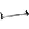 Panel para carril DIN InLine 19106C 1U horizontal vertical acero negro gris
