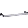 Panel para carril DIN InLine 19106C 1U horizontal vertical acero negro gris