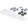 Caja vacía de patch panel InLine 10 pulgadas 12 vías, para módulos Keystone, 1HE gris
