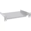 Bandeja InLine de 10 pulgadas, 160 mm, 10 kg, 1 HE, RAL 7035 gris