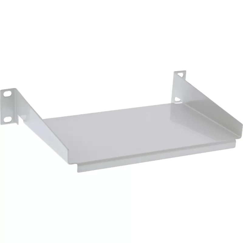 Bandeja InLine de 10 pulgadas, 160 mm, 10 kg, 1 HE, RAL 7035 gris