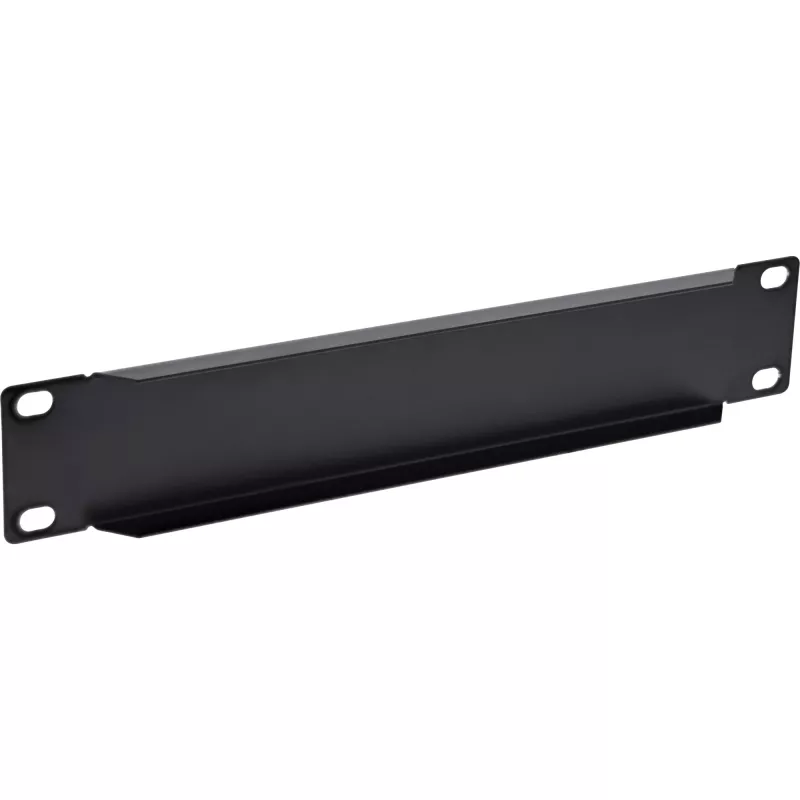Tapa ciega InLine 10 pulgadas, 1U, RAL 9005 negro